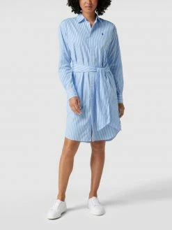 Polo Ralph Lauren Hemdblusenkleid Mit Streifenmuster - Hellblau -Mascara Shop 61b4gj238l33ah2h8l8jgdq76sqkmla2a0o46kq894r4aca88l24gga59l15ch259cq5cgic854jcdi38co36opi6gs38ohlc8qm2chkcphm6e1lckr3acb56gp36phm6di3ie0