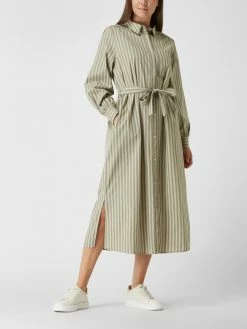 Soft Rebels Blusenkleid Aus Bio-Baumwolle - Schilf