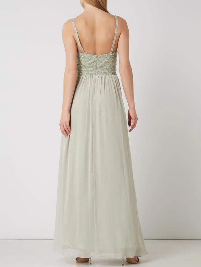 Mascara Abendkleid Mit Ziersteinen - Mint 5 Mascara Abendkleid Mit Ziersteinen - Mint – Bild 5