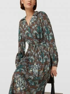 MOS MOSH Blusenkleid Mit Allover-Muster Modell 'Aldo Amarlia Dress' - Dunkelgrau -Mascara Shop 69236kiaad84ce27610ladpjad54agq49934kdpl9t74mk2h6p0k8l1h9h3kohq5850k8k9i68s4ghq46t3m6e1o6so3gcppchimao9kcdj64ob271i62choc9j3ie1m6sqjeo8