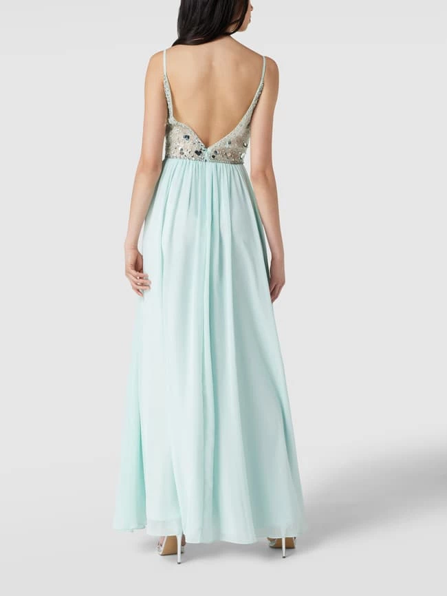 Mascara Abendkleid Aus Tüll In Maxilänge - Mint 5 Mascara Abendkleid Aus Tüll In Maxilänge - Mint – Bild 5