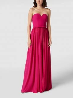 Vera Wang Bride Abendkleid Mit Taillenband Modell 'LEONTINE' - Fuchsia