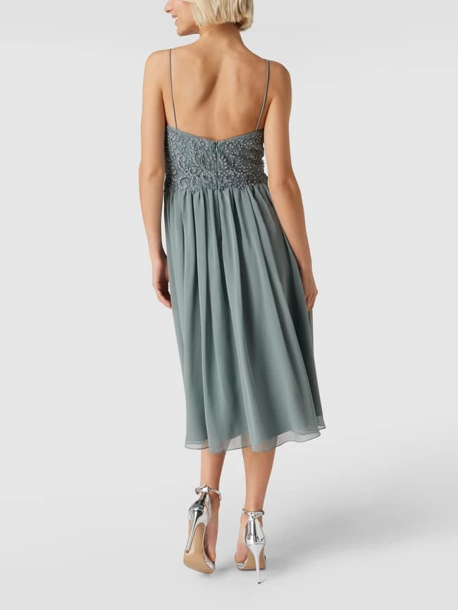 Laona Cocktailkleid Mit Floralen Stickereien Und Zierperlen - Schilf 5 Laona Cocktailkleid Mit Floralen Stickereien Und Zierperlen - Schilf – Bild 5