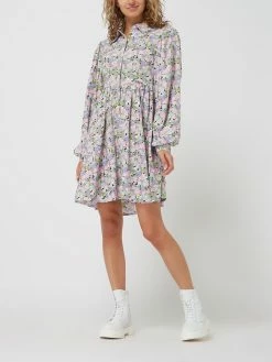 Selected Femme Blusenkleid Mit Floralem Muster Modell 'Judita' - Lila