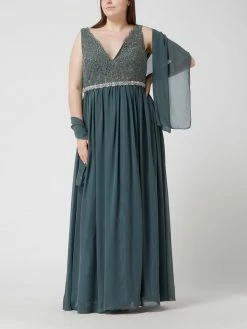 My Mascara Curves PLUS SIZE Abendkleid Aus Tüll Und Chiffon - Grün -Mascara Shop 6gr4siho6sr4uci49d83ic2ca1746h9j74r5ali3a92k6i9l653k4lhoad2jad9m959kqh2b8d9jgcakad3j4pb668pm4cb674pjge1kcph68oj4cksj6c1hc4p6aoj6chij6c8