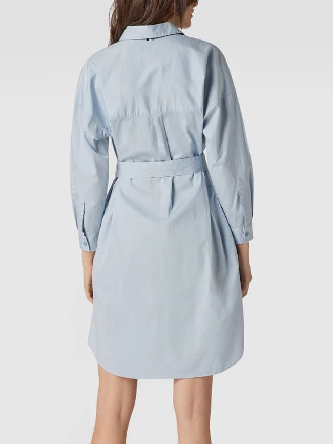 BOSS Casualwear Blusenkleid In Knielänge Modell 'Detelizza' - Hellblau 5 BOSS Casualwear Blusenkleid In Knielänge Modell 'Detelizza' - Hellblau – Bild 5
