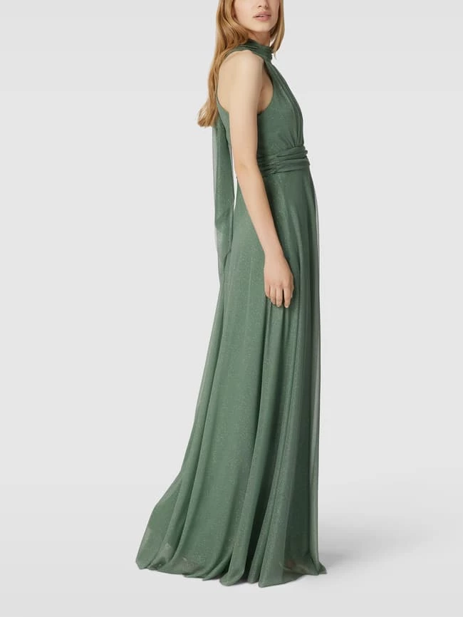 TROYDEN COLLECTION Abendkleid Mit Amerikanischem Ausschnitt - Schilf 4 TROYDEN COLLECTION Abendkleid Mit Amerikanischem Ausschnitt - Schilf – Bild 4