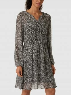 Comma Blusenkleid Mit Allover-Muster - Schwarz -Mascara Shop 6krkudima9a58d9k8d63ghqk9p2kae1na0s50dad8h630l2f911j6ci1957l6gaa950k6l26ap6kkkhmad3jgphichi62d9gc8r64cpkc8p3aoj471h30pb1coq36d9lc8qmce0