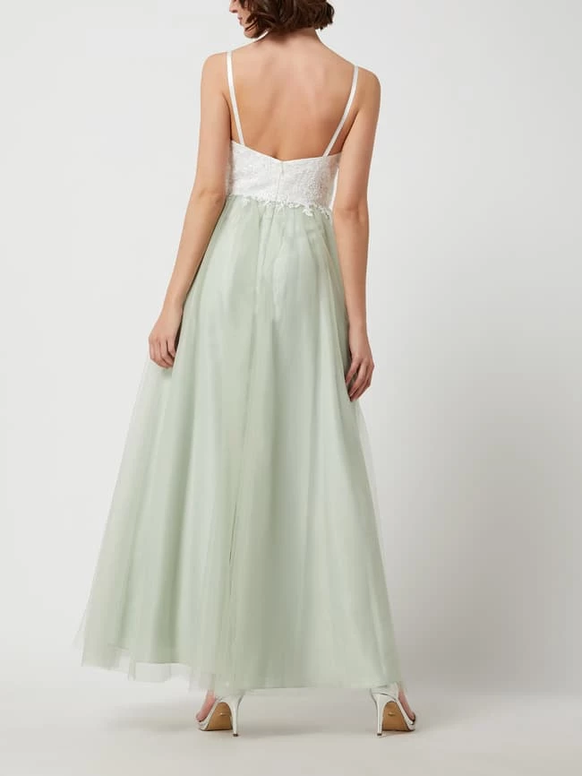 Luxuar Abendkleid Aus Spitze Und Tüll - Mint 4 Luxuar Abendkleid Aus Spitze Und Tüll - Mint – Bild 4