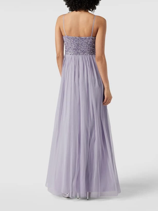 Jake*s Cocktail Abendkleid Mit Paillettenbesatz - Flieder 5 Jake*s Cocktail Abendkleid Mit Paillettenbesatz - Flieder – Bild 5