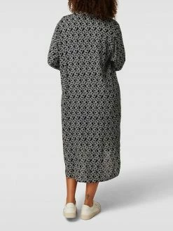 KAFFE Curve PLUS SIZE Hemdblusenkleid Mit Allover-Muster Modell 'Liana' - Schwarz -Mascara Shop 6pb56hq68995adq68d444gieago48la26953egik99al6ci19t14ak9p6p8lcji4750ksl1nakp4cd1j9ko3ee9mchgmap9gc9h34e9k6ko32e31cgs3ep9h60o3gp33chj3ap8
