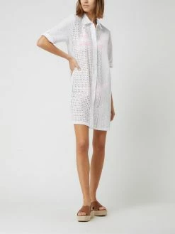 Pinklabel Blusenkleid Aus Lochspitze - Weiß