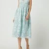 YAS Kleid Aus Häkelspitze Modell 'Frio' - Hellblau
