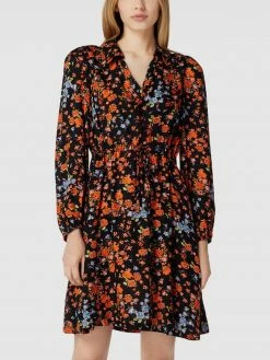 ICHI Blusenkleid Mit Allover-Muster Modell 'Leonardie' - Schwarz -Mascara Shop 6t64gji99h154dq48t1kqd24al54edi768q54h2h8osj8c1k6d556c2f9hb3ili7911kuihk8p8lcla2al3m8d3260pj0e9o61hjichkclhjeohicgpjep3568pjcp1mchi3cdg