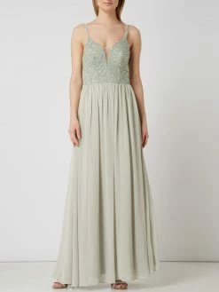 Mascara Abendkleid Mit Ziersteinen - Mint