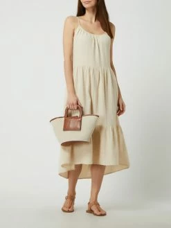 Jake*s Casual Kleid Aus Baumwolle - Beige