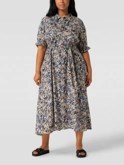 KAFFE Curve PLUS SIZE Hemdblusenkleid In Maxilänge Modell 'KCBETTY DRESS' - Royalblau -Mascara Shop 891laka3897kmc2jagpkochj998ksl9l6d2j0kpo950k2h9la4s4gd276p0l0ihjal458lieacokqihg8ko6ae356gsj4pho74o64phkckqm2eb570q32phochhj0or56cr64do