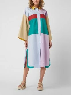 Stella Nova Blusenkleid Aus Baumwolle Modell 'Alfina' - Flieder