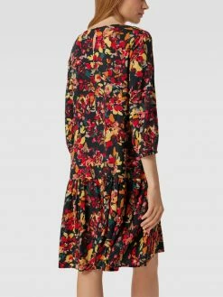 S.Oliver RED LABEL Blusenkleid Mit Allover-Muster Modell 'Flower' - Marineblau -Mascara Shop 8cp44jadad654j239oo4egic8h7l4c9l9gr46hij755laia56op42la5996kckq6ala54hpg94q4uiid9go34cppccs36chn6thmap1kclh64ohh65h32chm6oojedhocopjgd0