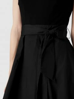 Lauren Ralph Lauren Knielanges Cocktailkleid Mit Taillengürtel Modell 'YURI' - Schwarz -Mascara Shop 8h1l4jpma9a32ja78co58chga4o52i1m6t3j2ia26l24okik84ok2k269l1kikq168sjcca49cqjae2ca13j2dr5clijcob26cp62phk6soj8eb3cpimco9hcgr36dhmc9im4c8