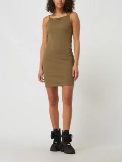 Noisy May Minikleid Mit Spaghettiträgern Modell 'Edda' - Olivgrün