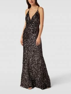 Laona Abendkleid Mit Paillettenbesatz - Dunkelgrau