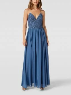 Laona Abendkleid Mit Paisley-Dessin - Blau