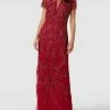 Adrianna Papell Abendkleid Mit Paillettenbesatz - Rot