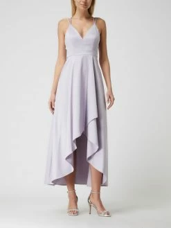 Jake*s Cocktail Abendkleid Im Vokuhila-Look - Flieder Meliert