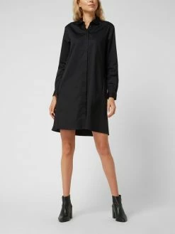 Seidensticker Blusenkleid Mit 1-Knopf-Manschetten - Schwarz