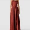 Laona Abendkleid In Wickel-Optik - Terrakotta