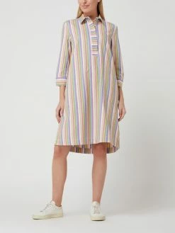 Christian Berg Woman Blusenkleid Mit Streifenmuster - Grün