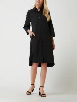 ROBE LÉGÈRE Blusenkleid Mit 3/4-Arm - Schwarz