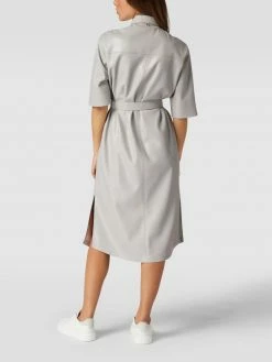 BOSS Hemdblusenkleid In Leder-Optik Modell 'Dafaro' - Hellgrau -Mascara Shop 9573ehab9opj4hie8p858ha56l248c9o85aladpi98oj0jie69b52hpha0oj8j2i8l83elalad954iai613j8cpg6srm8cph60s64e1kc9j3ieb36kojip1i75i32phhc8r38c8