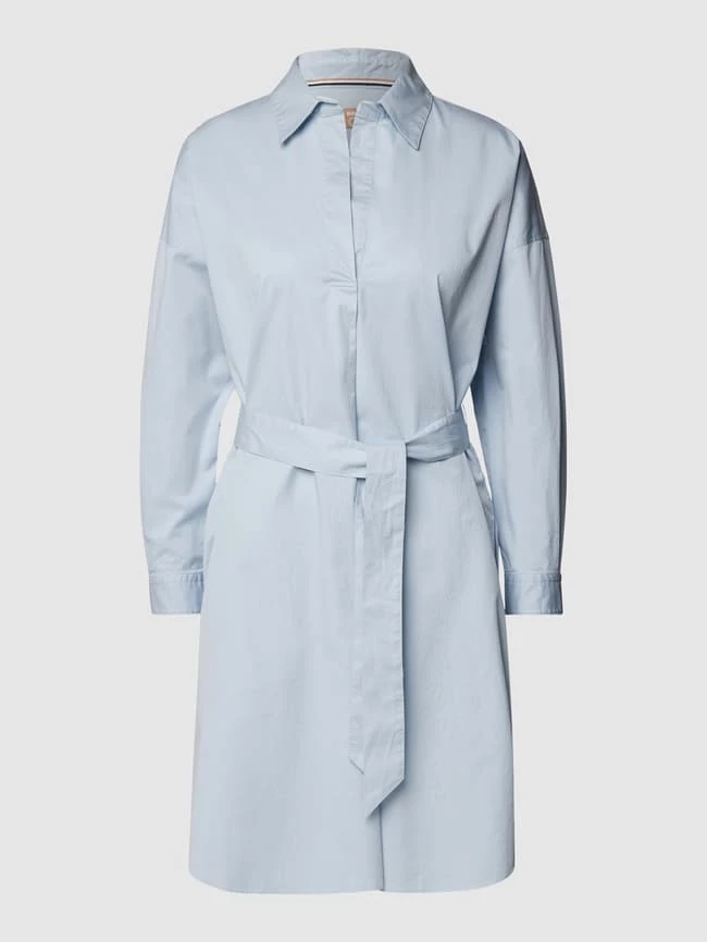 BOSS Casualwear Blusenkleid In Knielänge Modell 'Detelizza' - Hellblau 2 BOSS Casualwear Blusenkleid In Knielänge Modell 'Detelizza' - Hellblau – Bild 2