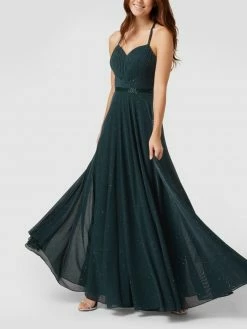 Laona Abendkleid Mit Glitter-Effekt - Dunkelgrün