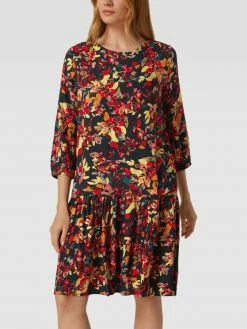 S.Oliver RED LABEL Blusenkleid Mit Allover-Muster Modell 'Flower' - Marineblau -Mascara Shop 9cs4ee9k7514ii9o8h436cqe9t8jej1o9h0jahag8p1lcd299d94me9h69436dqa913k2l23955k8lik6d3m6d346cp3edhg70pj8c9k6pi62oj268q32ob6clj30ohj60s66e8