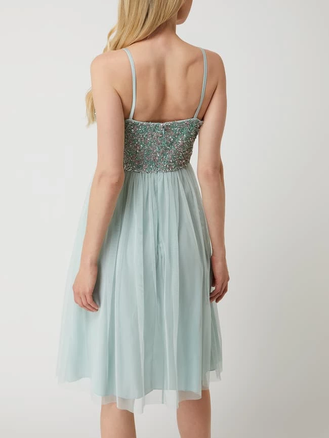 Jake*s Cocktail Cocktailkleid Aus Mesh - Hellgrün 5 Jake*s Cocktail Cocktailkleid Aus Mesh - Hellgrün – Bild 5