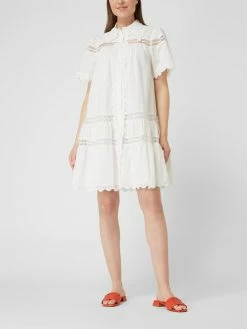 Designers Remix Blusenkleid Aus Bio-Baumwolle Modell 'Sandrine' - Ecru