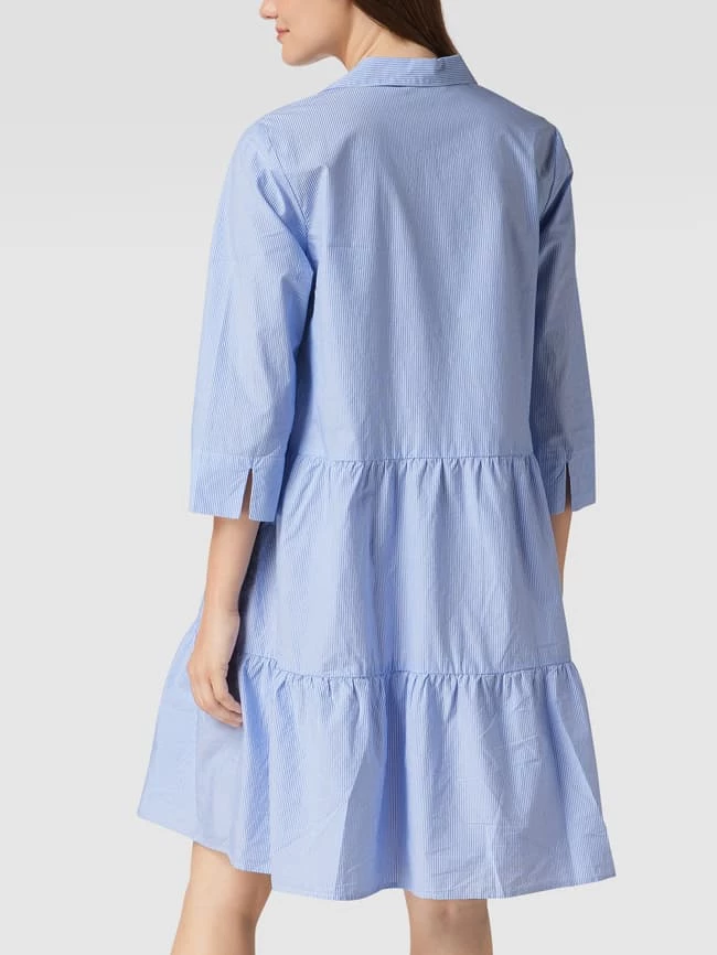 Christian Berg Woman Hemdblusenkleid Mit Streifenmuster - Himmelblau 5 Christian Berg Woman Hemdblusenkleid Mit Streifenmuster - Himmelblau – Bild 5