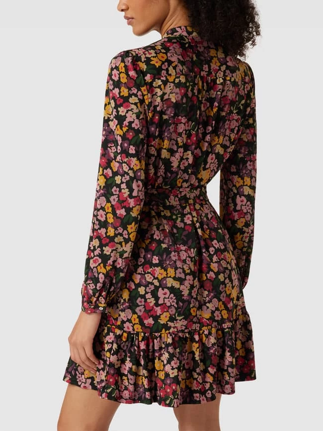 Lauren Ralph Lauren Blusenkleid Mit Allover-Muster Modell 'NINAPOL' - Schwarz 5 Lauren Ralph Lauren Blusenkleid Mit Allover-Muster Modell 'NINAPOL' - Schwarz – Bild 5