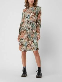 Soaked In Luxury Blusenkleid Aus Viskose Modell 'Sylvia' - Grün
