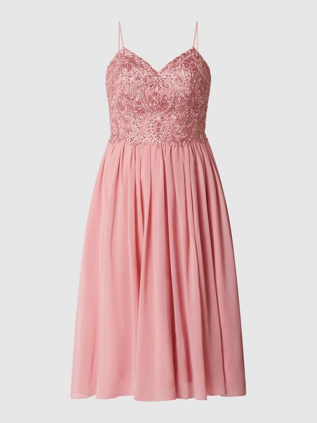 Laona Cocktailkleid Aus Chiffon - Rosé 2 Laona Cocktailkleid Aus Chiffon - Rosé – Bild 2