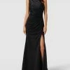 Luxuar Abendkleid Mit One-Shoulder-Träger - Schwarz