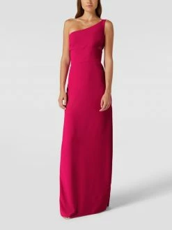 Vera Wang Bride Abendkleid Mit One-Shoulder-Träger Modell 'Anabelle' - Fuchsia