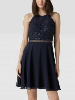V.M. Knielanges Cocktailkleid Mit Paillettenbesatz - Marineblau -Mascara Shop 9t8j2li788p5cdpj69452hac657kohqf9l7kgli98h842iqh856lcgafa55k6c2cap9kacqg750k8i1la0o3eoho64p30e9icpim2d1kc9i3coho6li36o9n61hm6pb374rjedg