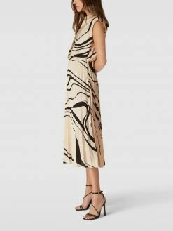 Mango Blusenkleid Mit Plisseefalten Modell 'MARBLE' - Offwhite