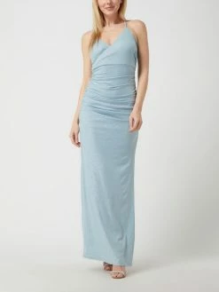 Jake*s Cocktail Abendkleid Mit Glitter-Effekt - Schilf Meliert