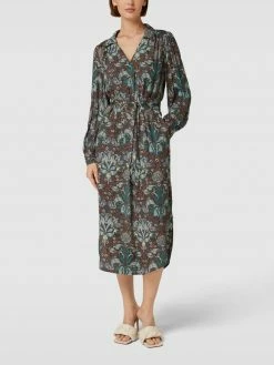 MOS MOSH Blusenkleid Mit Allover-Muster Modell 'Aldo Amarlia Dress' - Dunkelgrau -Mascara Shop a8okak299sok8hi56ko38iqc6l544e22akr4ih1o8h644j2j8l8laki59l34uea26l336c1o6ss5cghn68o32p33cgrjge336di3gd9kclh34e316srjadppckqjiphh74omac8