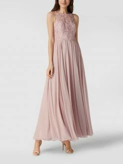 Laona Abendkleid Mit Zierbesatz - Rosé